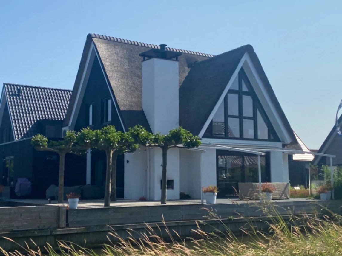 De villa in de zon